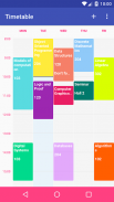 Timetable - Schedule Planner screenshot 0