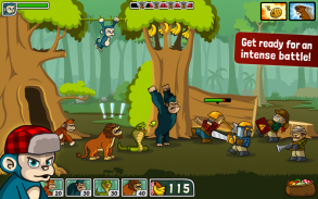 森林防御战: 猴子传奇 塔防 - Lumberwhack screenshot 0