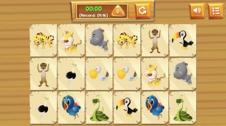 Treinar memória - figurinhas e desenhos de animais screenshot 0
