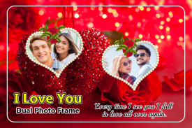 I Love You Dual Photo Frame screenshot 3