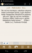 Fazilet Takvimi screenshot 2