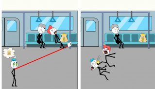 Thief Stick Puzzle: Man Escape screenshot 0