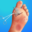 Foot Care Clinic Doctor Game Icon