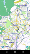 Map of Madrid offline screenshot 2