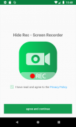 Hide Rec - Screen Recorder screenshot 0