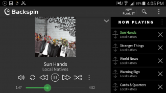 Backspin Music Player screenshot 5