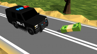 Blocky Police: Tap Chase 3D screenshot 1