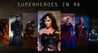 SuperHeros Wallpapers HD 4K screenshot 1