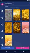 Golden Roses Live Wallpaper screenshot 0