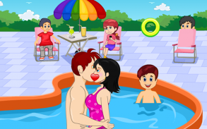 Casual Swimming Pool Kissing screenshot 9