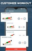 5 Minuti di esercizi di Plank screenshot 1