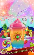 🍹 Rainbow Ice Slushy Maker: Diy Frozen Slush Game screenshot 2