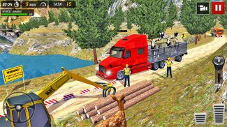 越野卡車動物運輸遊戲 - Offroad Truck Animal Transport Games screenshot 7