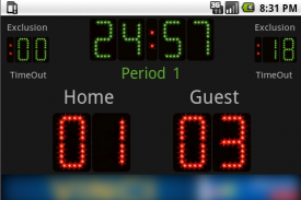 Scoreboard Handball ++ screenshot 0