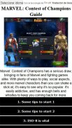 Guide for Marvel: CoC screenshot 0