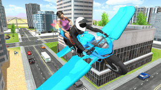 Flying Motorbike Simulator screenshot 3