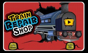 Kids Train Repair Shop Salon screenshot 4