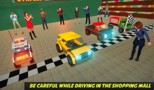 Shopping Mall electric toy car driving car games screenshot 13