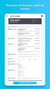 CV: Professional Resume Maker screenshot 6