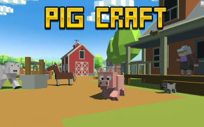 Blocky Pig Simulator 3D screenshot 0