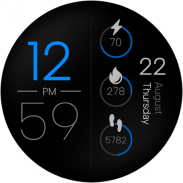 Digital Minimal Watch Face IO screenshot 7