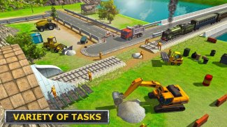 Railroad Tunnel Construction Sim: Train Games screenshot 7