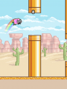 Flappy Nyan: flying cat wings screenshot 5