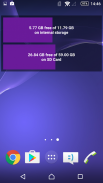 Simple Disk Space Widget screenshot 4