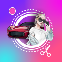 Luxury Cars: Selfie with Lux Cars, Photo Editor Icon