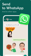 Mirror: wajah app, avatar, stiker & keyboard emoji screenshot 1