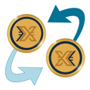 تحويل العملات X Icon