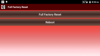 Full Factory Reset screenshot 1