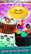 Echt Kuchen Kochen Spiel! Regenbogen-Einhorn-Nacht screenshot 2