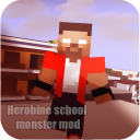 Herobrine-herobrine school monster minecrafte mod