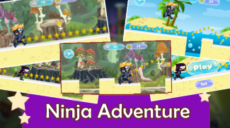 Ninja cookie Running Adventure screenshot 0