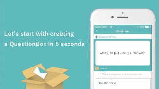 Questionbox - A messaging app screenshot 0