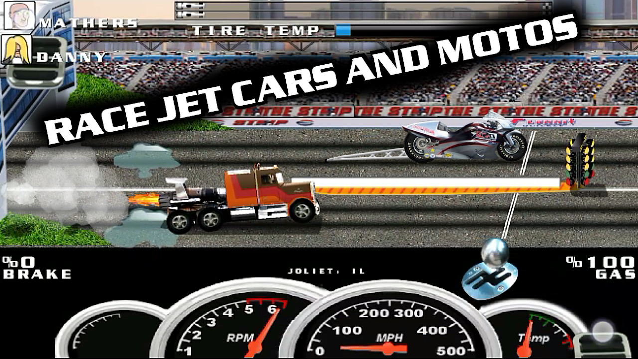 Burn Out Drag Racing for Android - Download