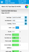 FSWizard Machinist Calculator screenshot 7