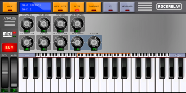 Rockrelay Analog Synthesizer screenshot 3