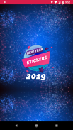 Happy New Year 2019 Stickers - WAStickerApps screenshot 3