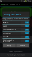 Battery Saver & Alarm screenshot 3