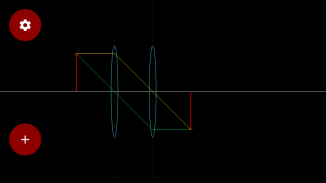 Ray Optics, Óptica Física, Ray Diagram Simulation screenshot 7