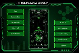 Hi-tech Innovative Launcher screenshot 5