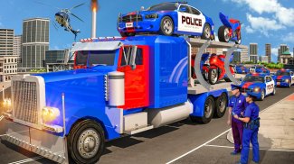 Border Police Car Transport 3D screenshot 4