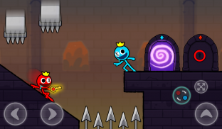 Red and Blue Stickman 2 screenshot 3