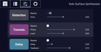 Solo Surface Synthesizer screenshot 1