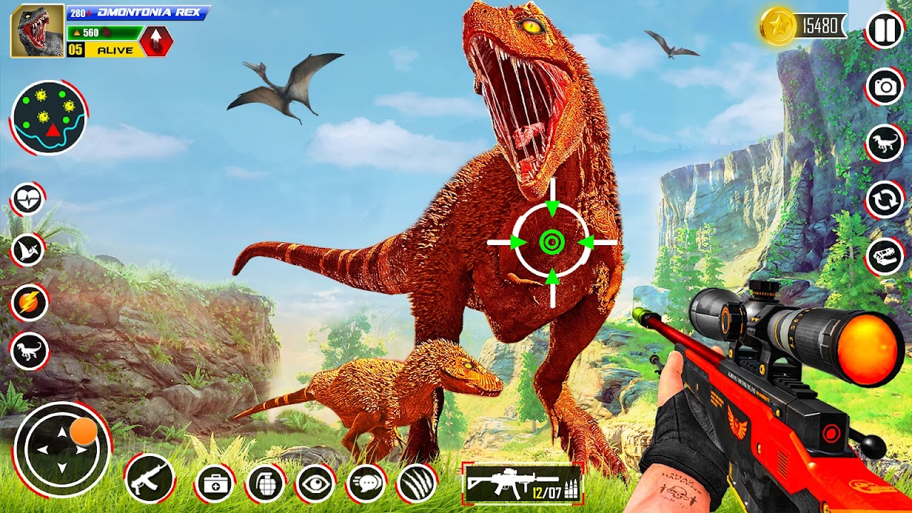 Dino Hunter Classic Games 3D, Dinosaur Hunting Simulator Games