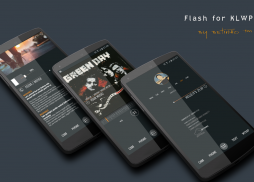 Flash Theme for KLWP screenshot 3