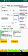 Circle Calculator screenshot 3