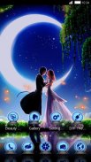 Romantic theme:  Moonlight Night Romance HD thames screenshot 3